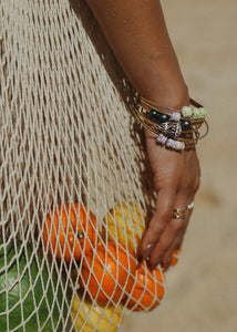 Bangle with Crown Flower (Priced Individually)