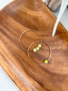 Bangle with Green Rose (Priced Individually)