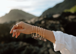 Bangle with Tahitian Pearl (Priced Individually)