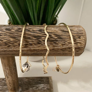 Wavy Bangle (Priced Individually)