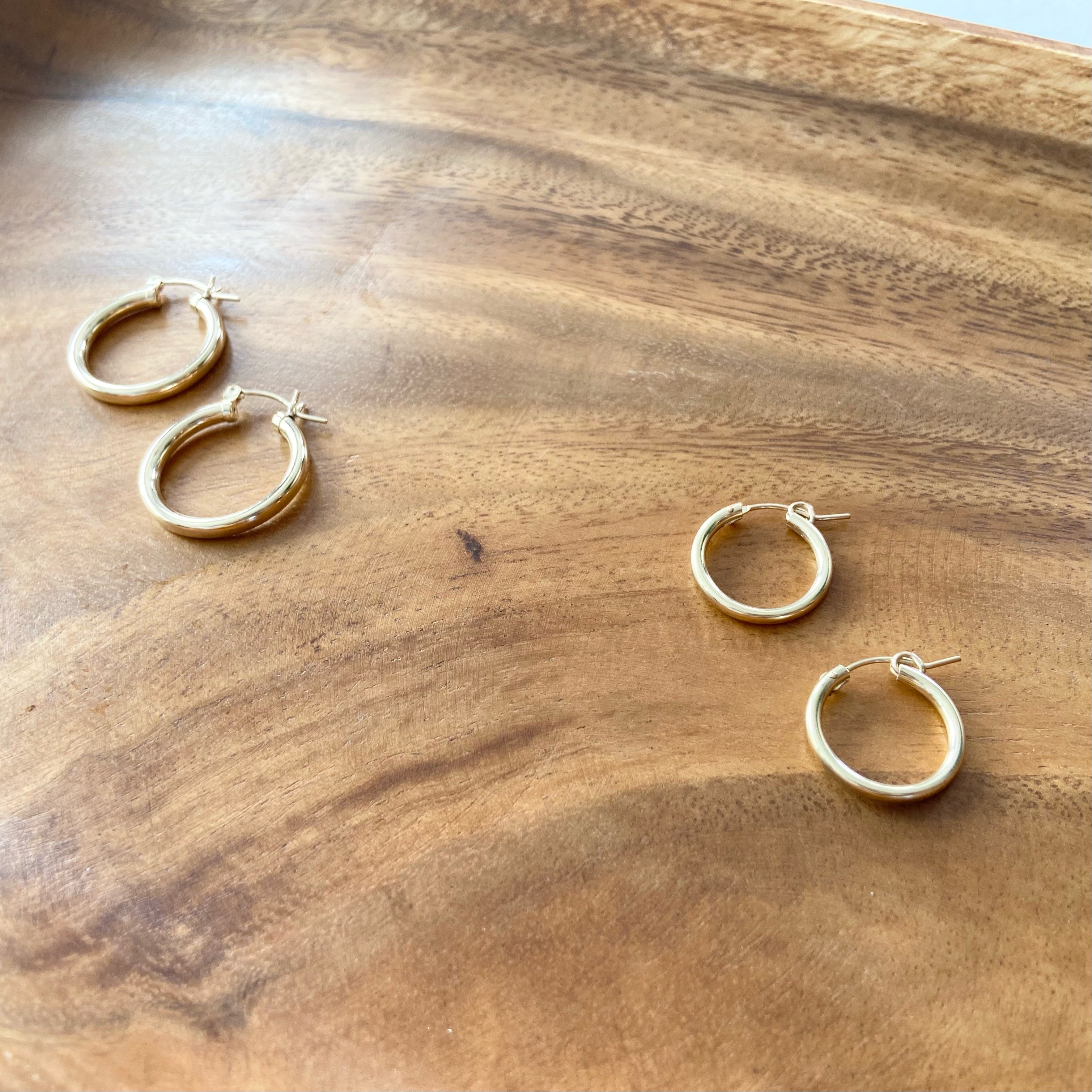 Gold Mini Hoops