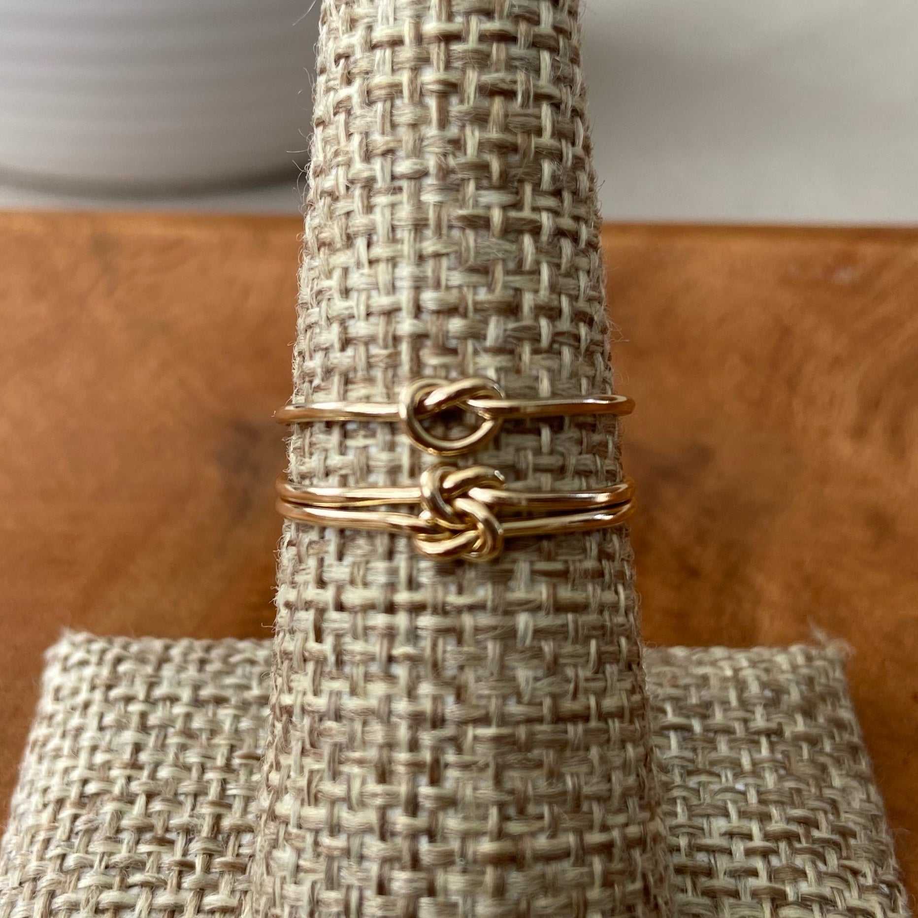 Double Knotted Ring