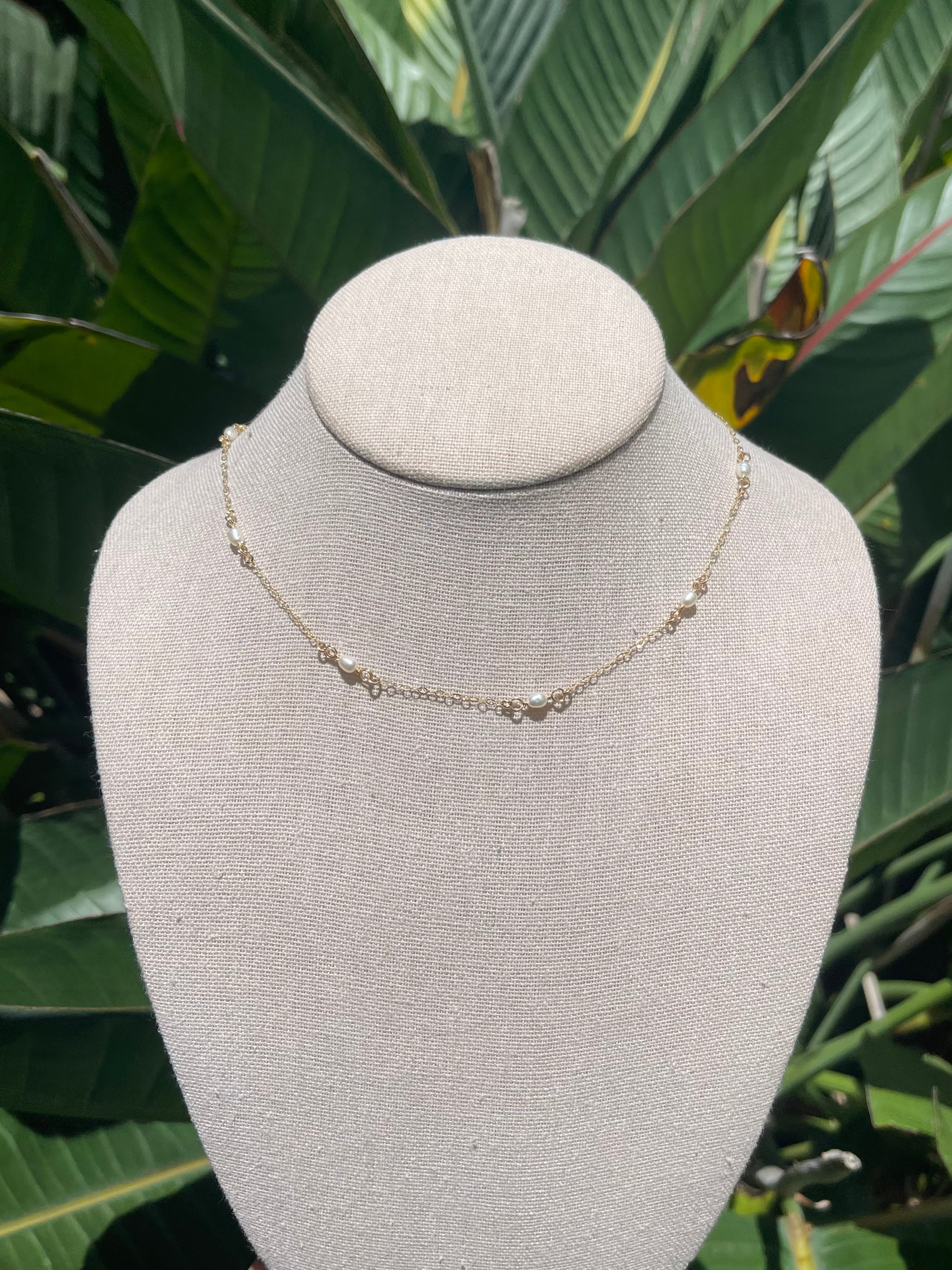 Endless Freshwater Pearl Necklace